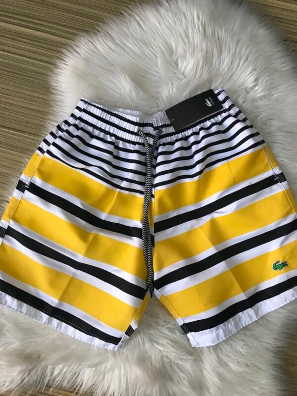 SHORT MASCULINO LISTA AMARELA  tam:  P