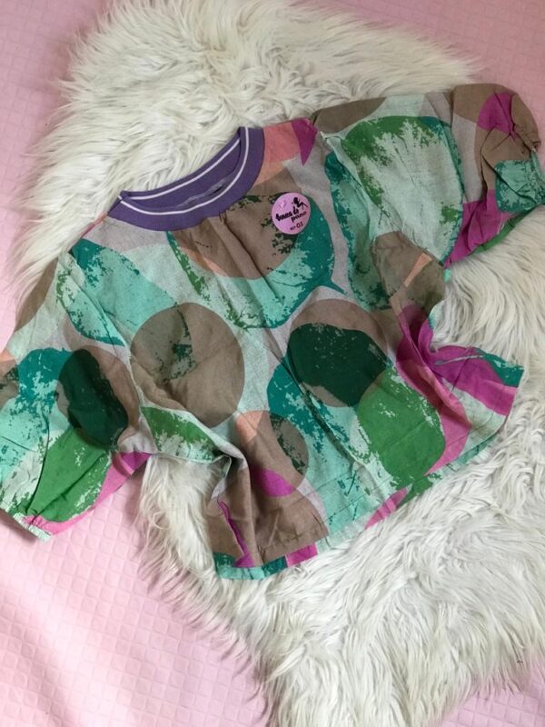 REF: 01 - BLUSA VISCOSE 120 GOLA LILÁS (TAM. ÚNICO)