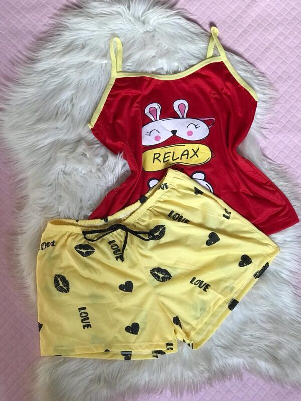 BABY DOLL VERMELHO "RELAX"