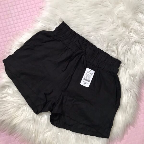 SHORT FEMININO VISCOSE PRETO 053