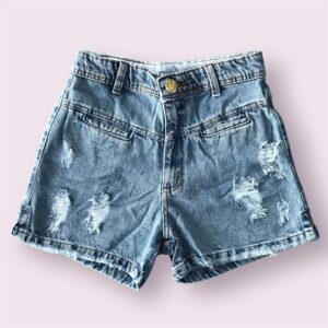 SHORT JEANS C/ BOLSO NA FRENTE